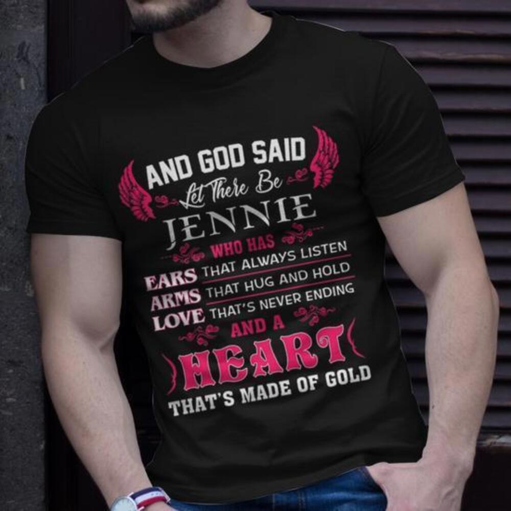 Jennie Name And God Said Let There Be Jennie T-shirt